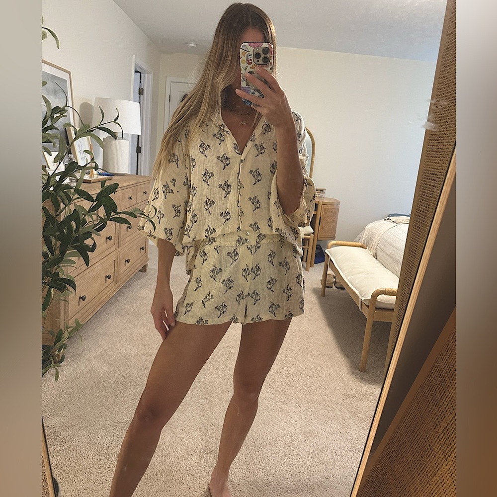 Zara matching floral set